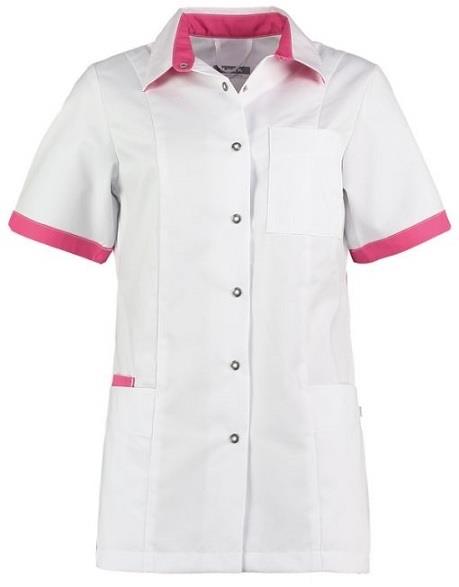 Damesjas Fijke White/Shocking Pink