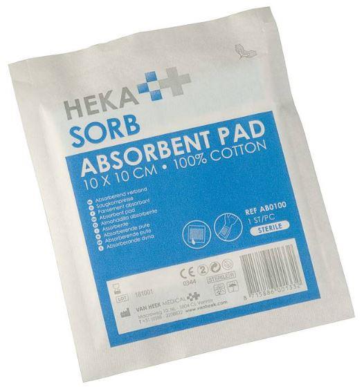 Absorberend verband HEKA Sorb 10x10cm