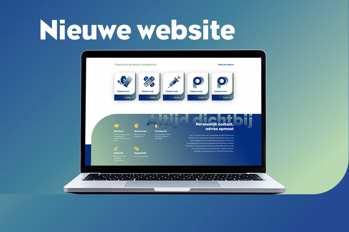 Nieuwe website